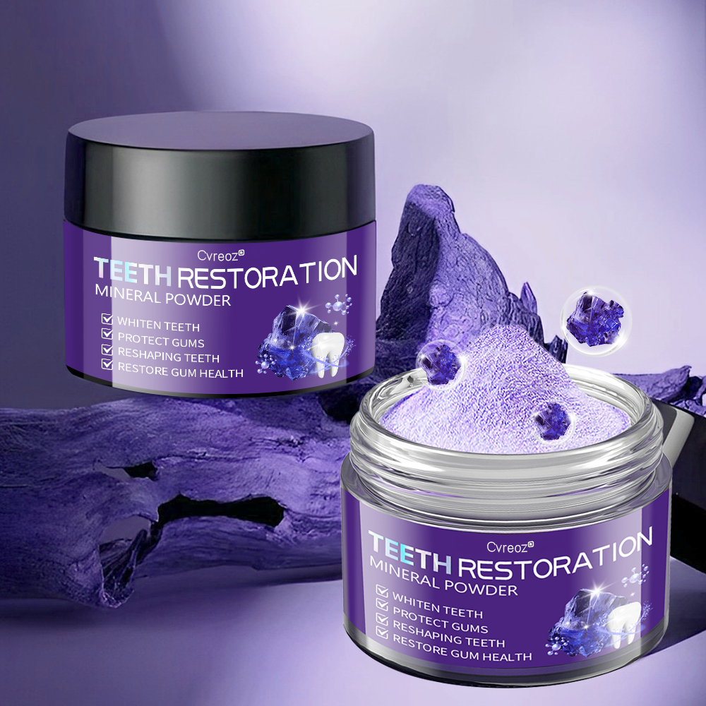 【Official Flagship Store】Cvreoz®TeethRestoration Mineral Powder(👩🔬✅ Tested, Trusted, and Dentist-Recommended) (🎁🎁Flash Sale - Don’t Miss Out)🦷🦷