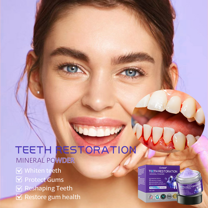 【Official Flagship Store】Cvreoz®TeethRestoration Mineral Powder(👩‍🔬✅ Tested, Trusted, and Dentist-Recommended) (🎁🎁Flash Sale - Don’t Miss Out)🦷🦷